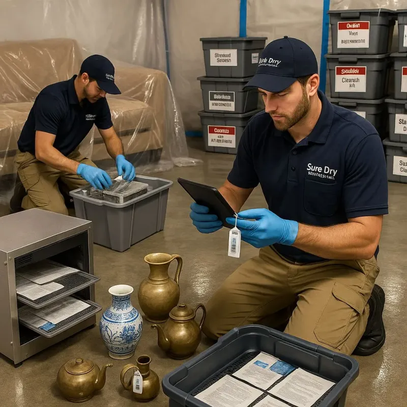 Content Protection and Restoration process in South Windham, ME