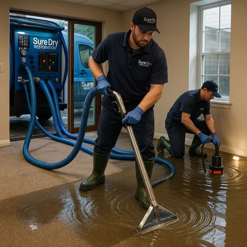 Water Extraction and Removal process in South Windham, ME